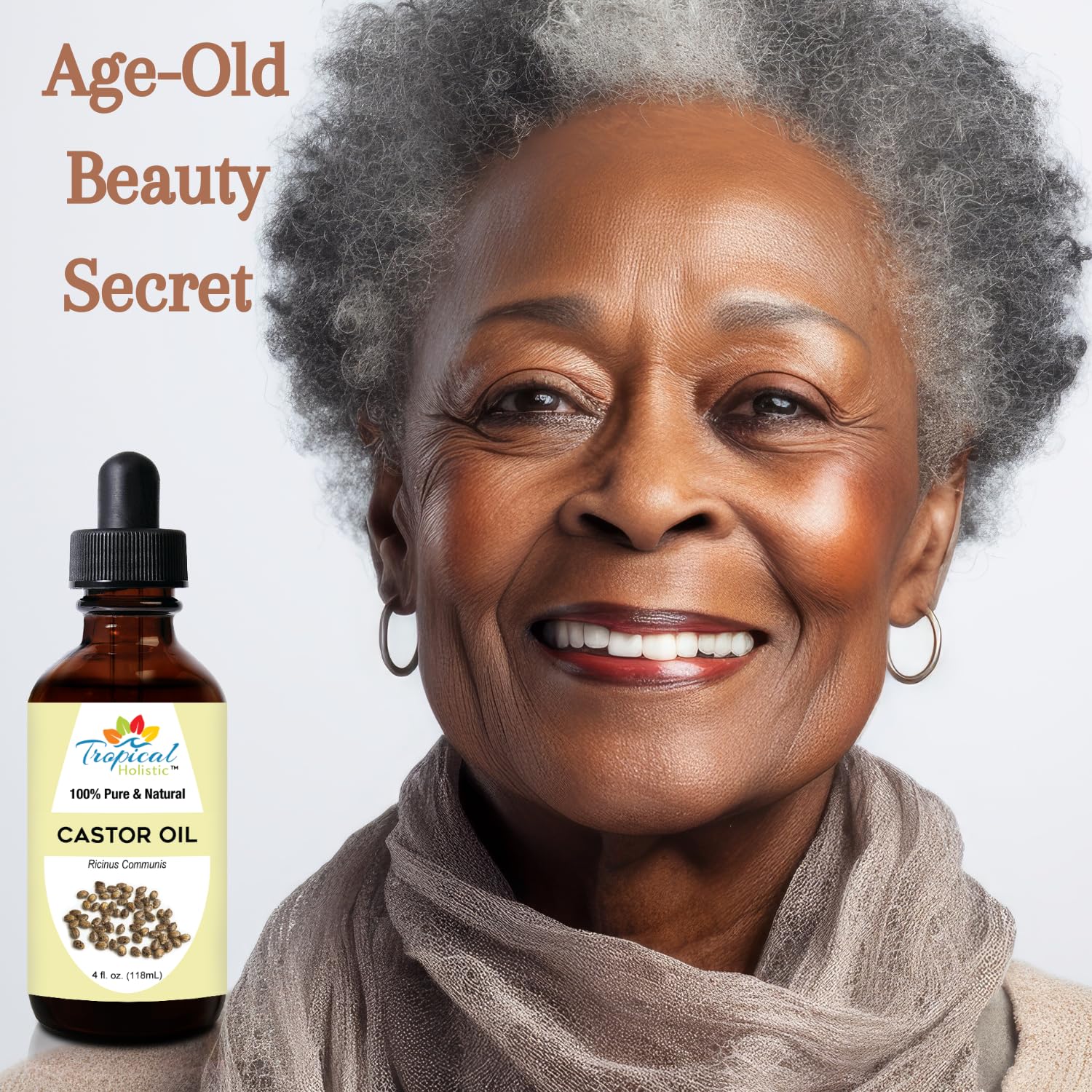 100% Pure Natural Castor Oil Organic Cold Pressed 4oz